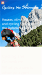 Mobile Screenshot of cyclingdolomites.com